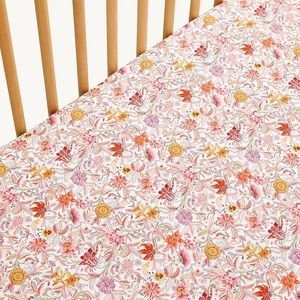 J. Crew x Liberty crib sheet
